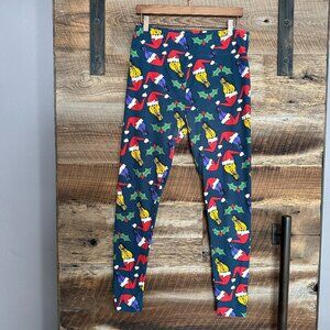 GUC LulaRoe Holiday Leggings Woman's OS Tall & Curvy